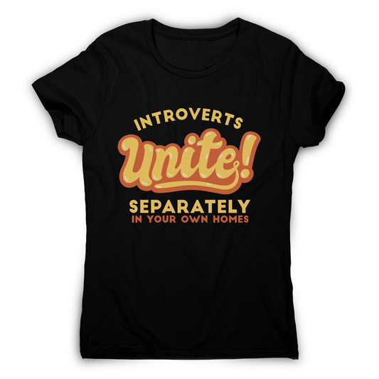 Introverts funny quote women's t-shirt