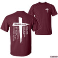 Isaiah 4110 Christian T-shirt - Do Not Fear I Am With You Inspirational Bible Verse Bold Cross Design Comfortable Casual Wear Perfect Gift For Believers Faith-based And Encouraging Menswear
