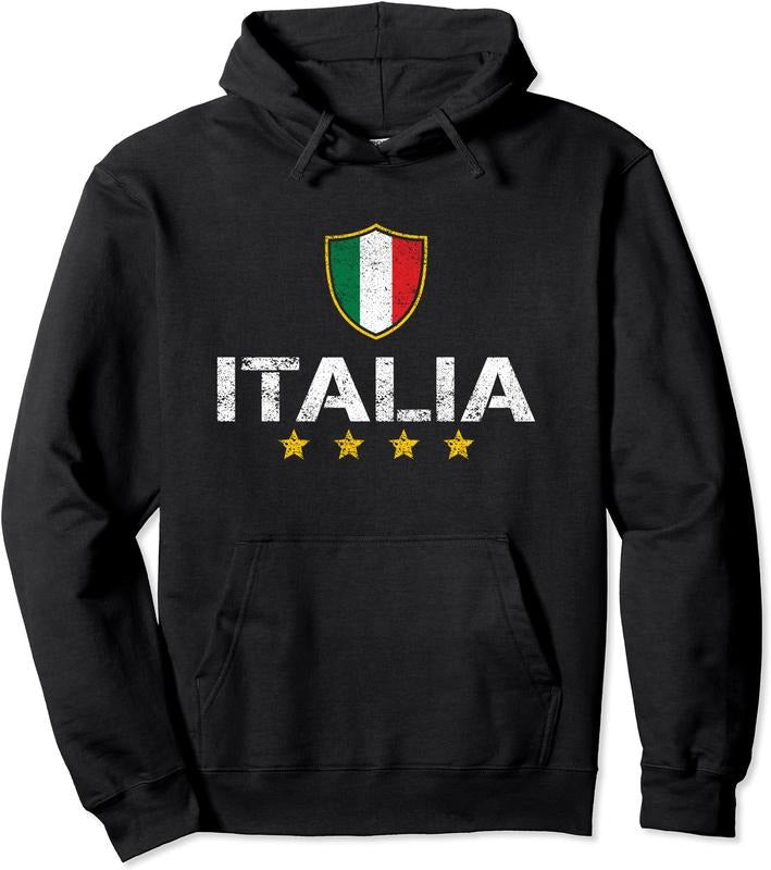Italia Italian Pride Hoodie | Unisex Hooded Sweatshirt | FAST SHIPPING
