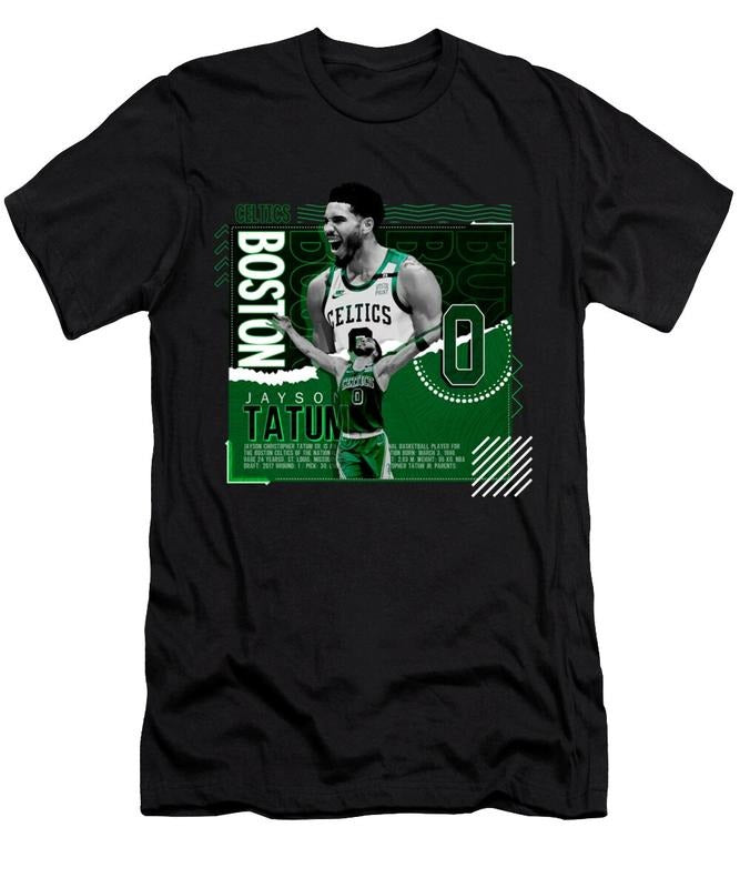 JAYSON TATUM BASKETBALL T-SHIRT, Cotton Unisex Gift For Fan
