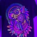 Jaguar plumas T-shirts Casual