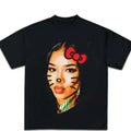Jhene Kitty Big Face T-shirt, Rap Hip Hop Teestyle{n002}2