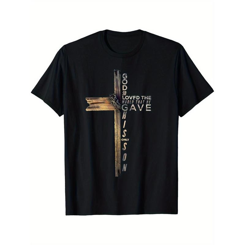 John 3:16 Bible T-shirt, men's T-shirt made in usa