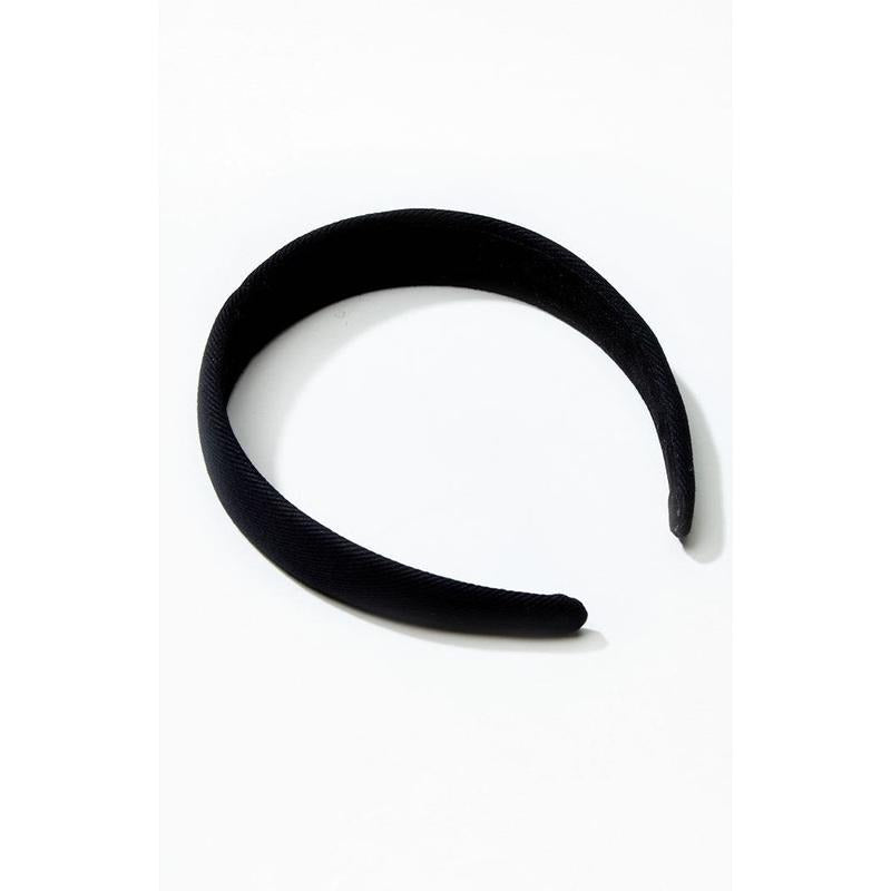 John Galt Women's Black Thick Headband