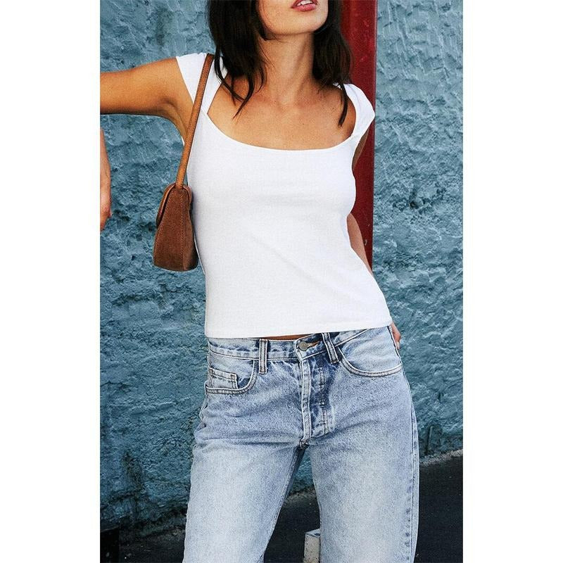 John Galt Women's Blue Ice Ella Top