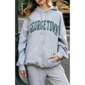 John Galt Women's Georgetown Oversized Hoodie