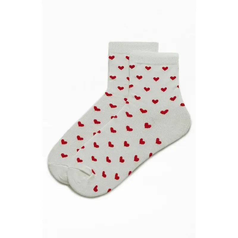 John Galt Women's Heart Socks