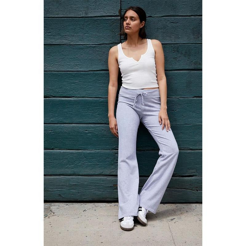 John Galt Women's White Henley Tank Top