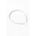 John Galt Women's White Thin Headband