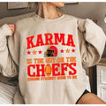 Karma Is The Guy On The Chief Sweatshirt, Ta.yl.or and Travis Sweatshirt, Coming Straight Home To Me, Karma Chief T-Shirt