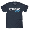 Keystone Light Beer T-Shirt - Navy Blue
