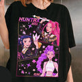 Kpop Demon Hunters Jinu Manga Graphic Tee, Kpop Huntrix Demon Hunter Youth Shirt, Saja Girls Kpop T-Shirt for Men, Women