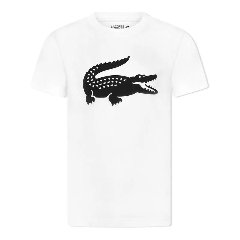 Lacoste Logo Print Crew-neck T-shirt
