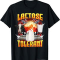 Lactose Tolerant Shirt, Funny Sarcasm Oddly Specific Meme T-Shirt, Lactose Shirt, Lactose graphic, Lactose Gift Menswear Top Underwear Tshirt