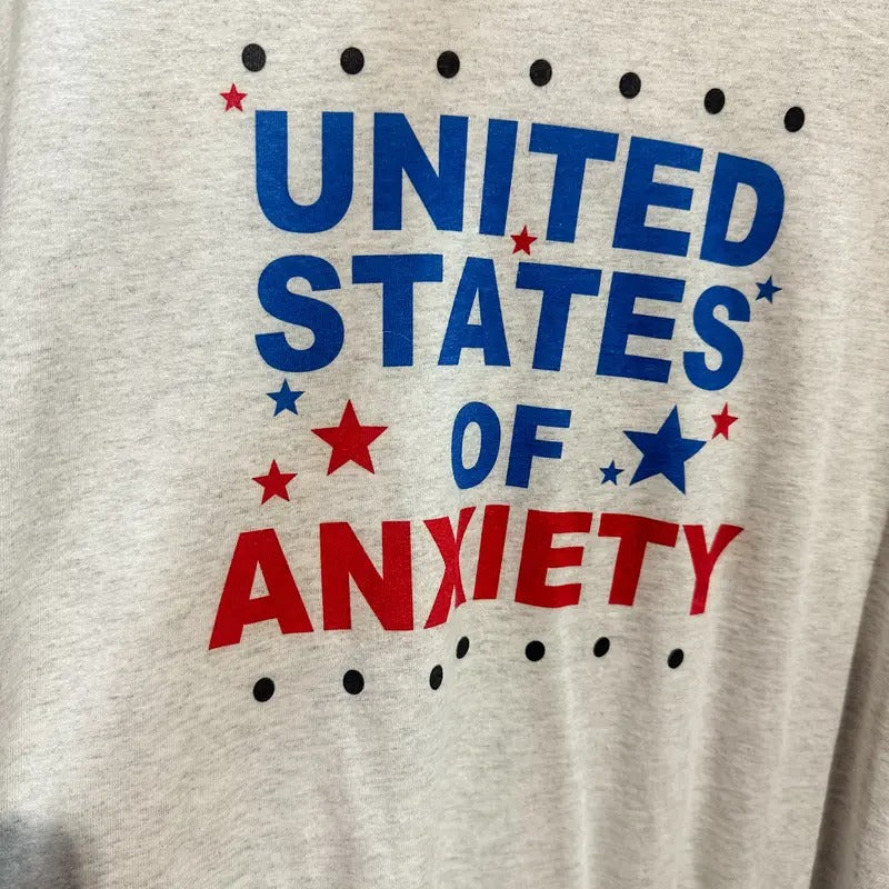 Large Ash United States Of Anxiety Tee