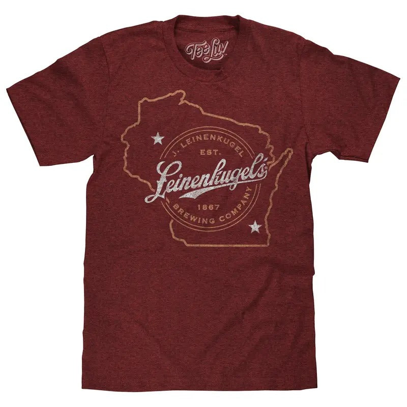 Leinenkugel's Wisconsin T-Shirt - Red