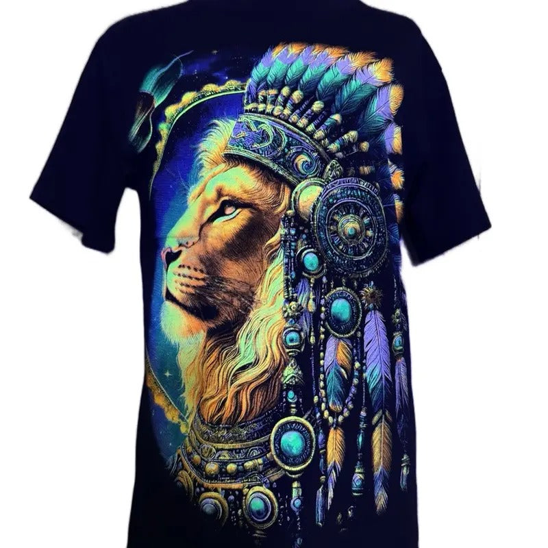 Leon Apache - Casual Top with Front Pocket, Suitable for Everyday Wear Tshirt Comfort