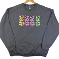 Leopard Peeps Print Sweatshirt