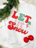 Let It Snow Graphic Top