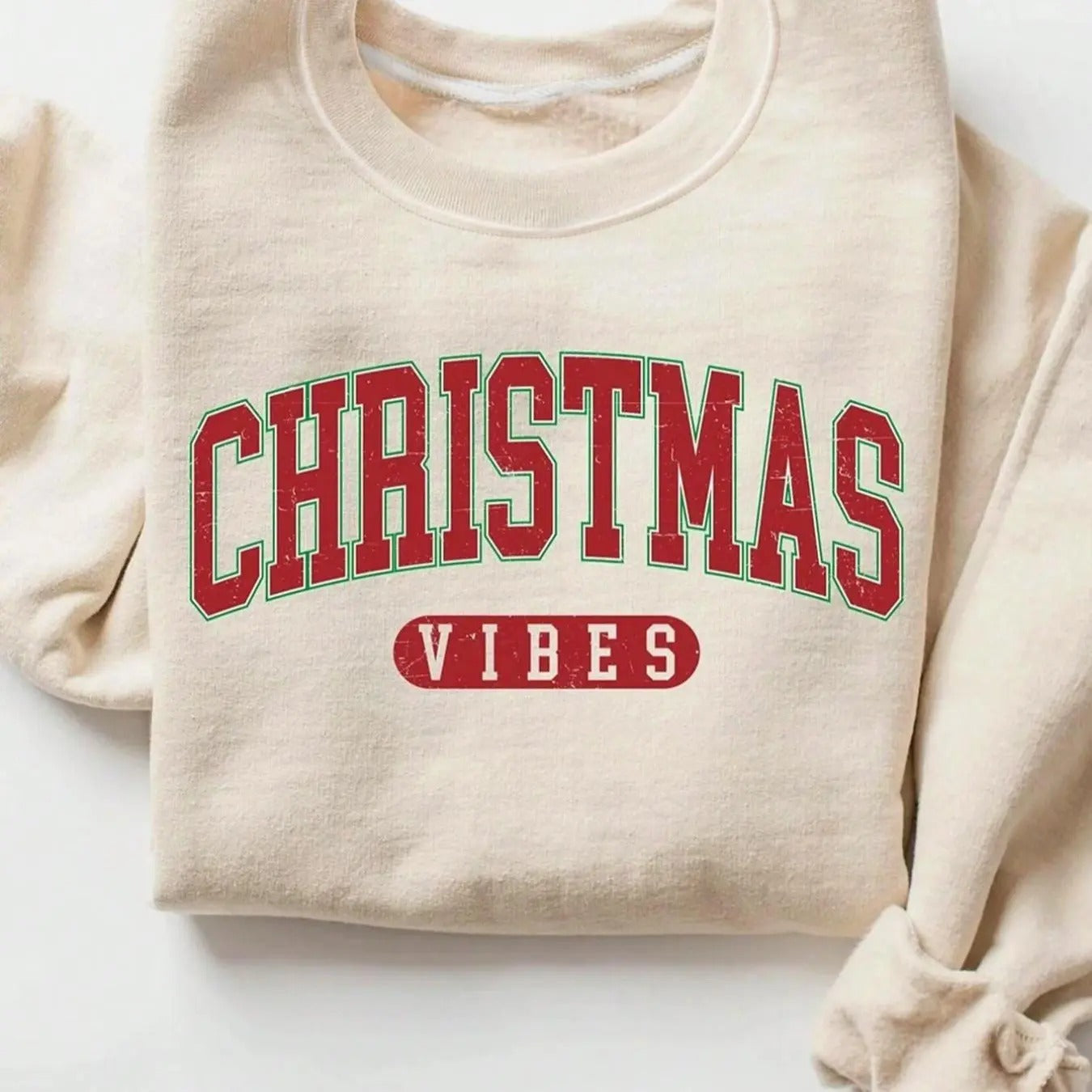 Women's Plain/Letter Print Round Neck Pullover, Casual Long Sleeve Crew Neck Sweatshirt for Fall & Winter, Women's Clothes for Daily Wear