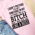 Like A Boss Graphic Tee