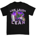 Live, Laugh, Lean T-Shirt Featuring Funny Meme Design for Everyday Humor