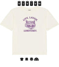 Live, Laugh, Lobotomy - Unisex Heavy Taped neck T-Shirt, Gifts