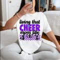 Living that Cheer Mom Life DTF Transfers - THIS IS NOT A SHIRT