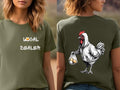 Local Egg Dealer Chicken T-Shirt for Women - Summer Streetwear - Top