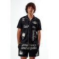 Los Sundays Men's Good Vibes Woven Camp Shirt
