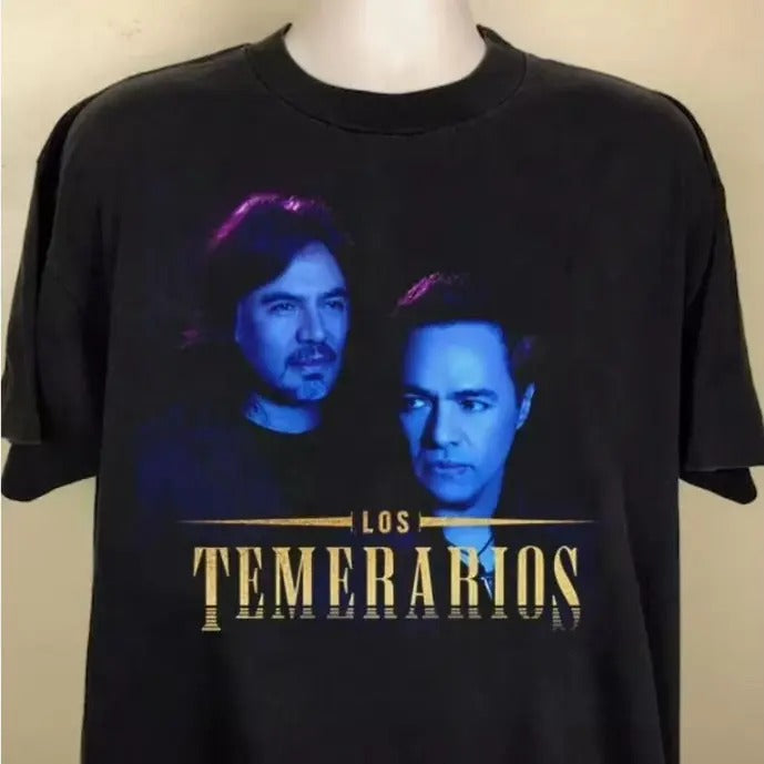 Los Temerarios Live Collection Singer Tshirt Cool New New Tshir