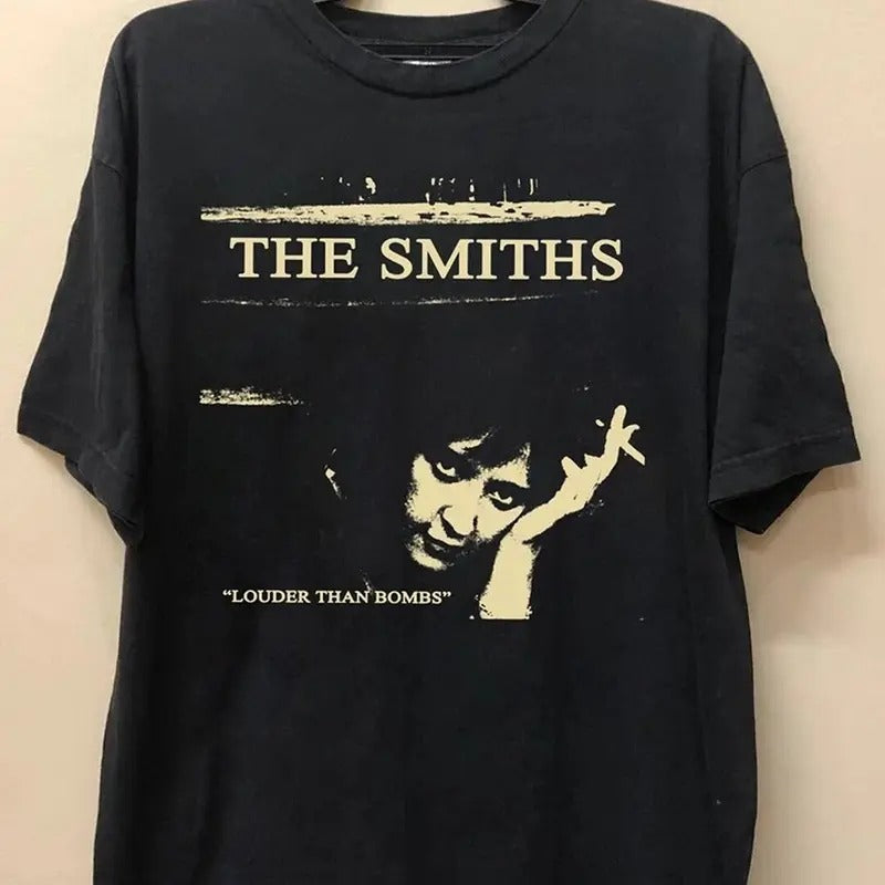 Louder than Bombs The Smiths T-shirt, The Smiths band Gift Unisex Full Size