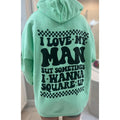Love My Man Graphic Hoodie