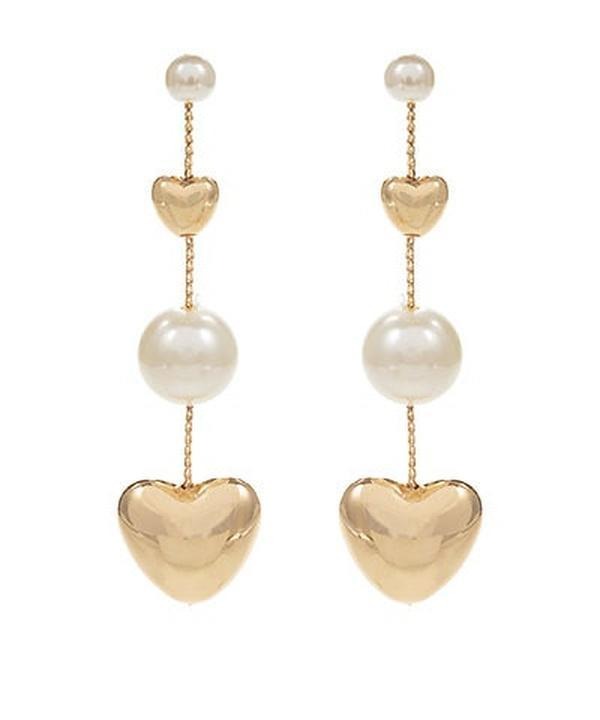 Loving Heart Drop Earrings