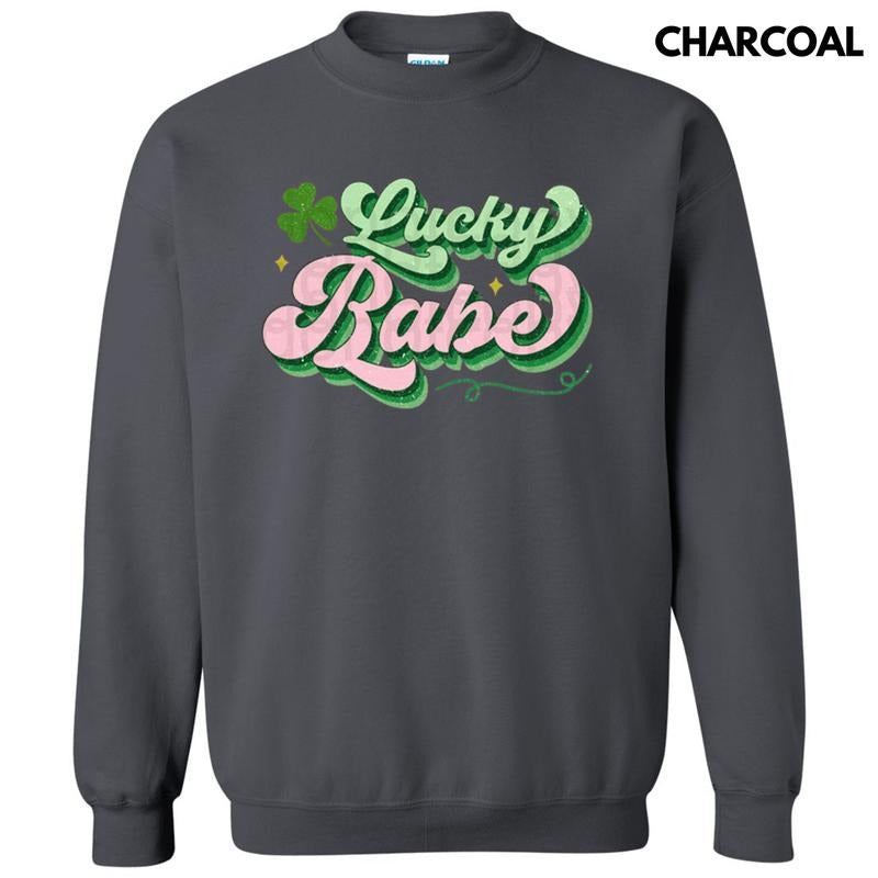 Lucky Babe Shamrock Sweatshirt