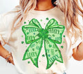 Lucky Bow   DTF Transfers - THIS IS NOT A SHIRT