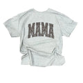 MAMA Leopard Print T-Shirt or Longsleeve Tshirt Cotton Womenswear Women Top graphic tees cute shirts