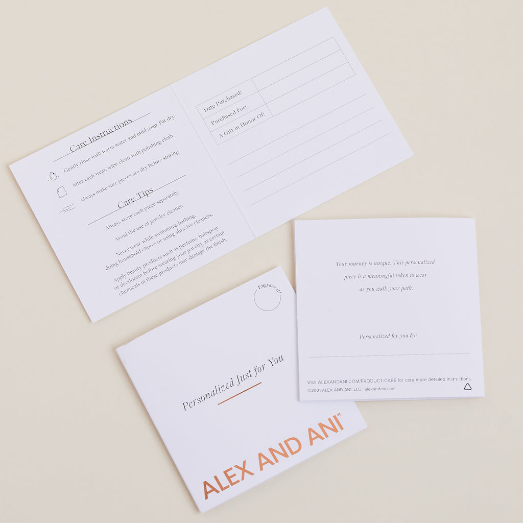 Square Charm Necklace, 21''