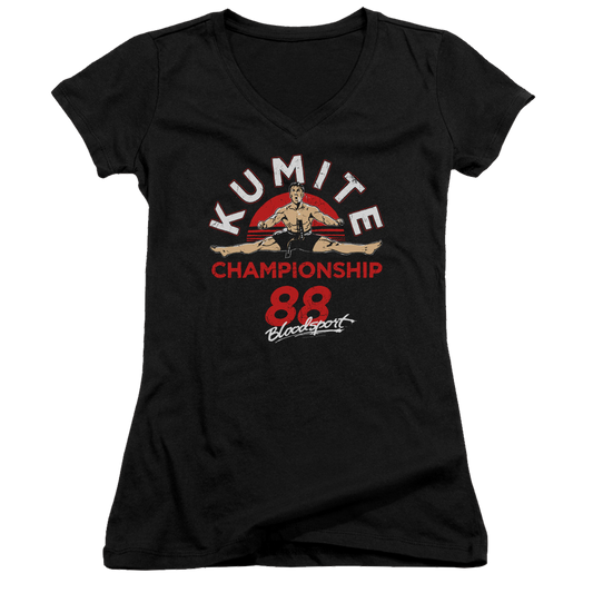 Bloodsport Championship 88 - Juniors V-Neck T-Shirt