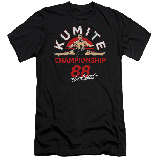 Bloodsport Championship 88 - Men's Premium Slim Fit T-Shirt