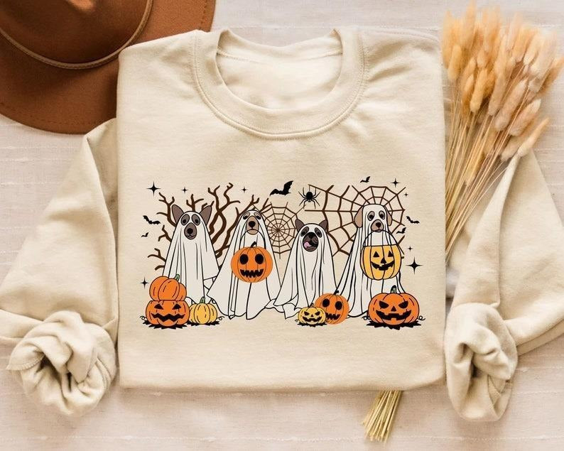 Magical Land Halloween Sweatshirt, Trendy Sweatshirt, Dneyworld Sweatshirt, Halloween Sweatshirt, Ghost Sweatshirt
