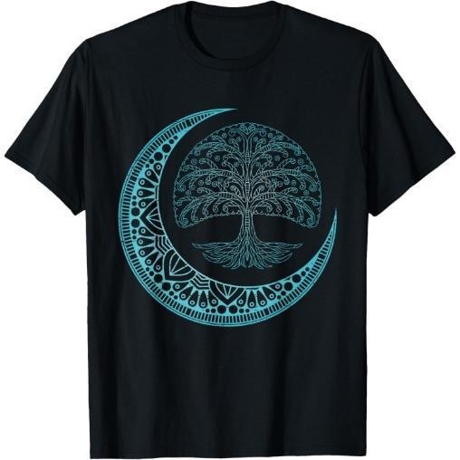 Mandala Tree Life Tattoo Mandala T-Shirt Made in USA