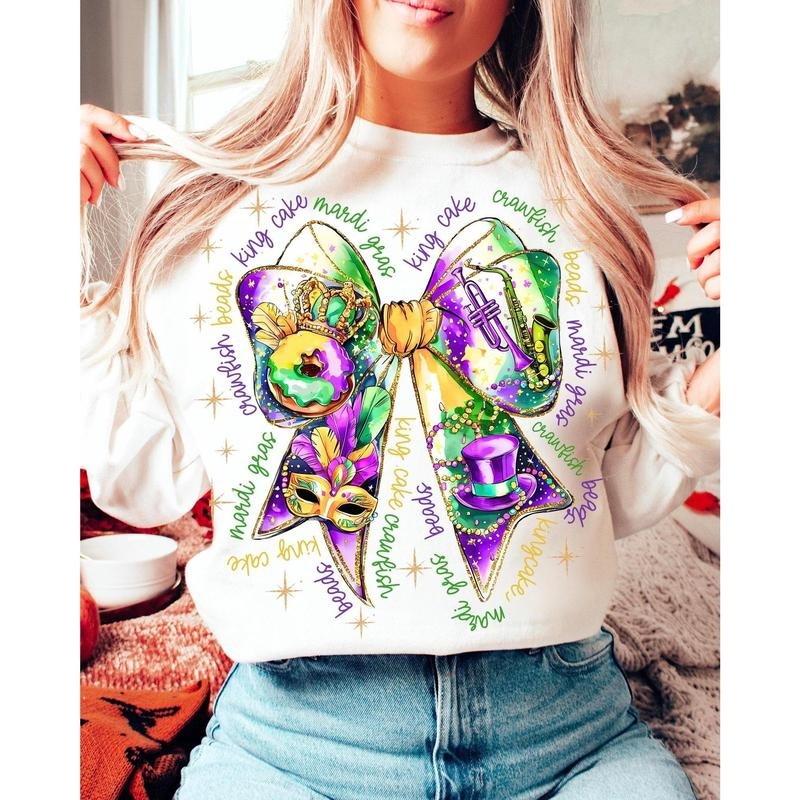 Mardi Gras Coquette, Mardi Gras Vibes, Mardi Gras, Fat Tuesday, Mardi Gras, Louisiana Sublimation Design, Digital File