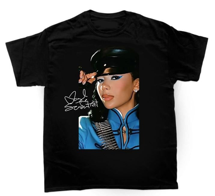 Mariah ST Signed Burning Blue Tee. Perfect for her Lovers