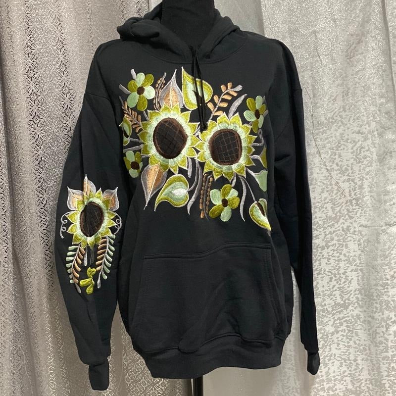 Mariposa and girasoles hoodies