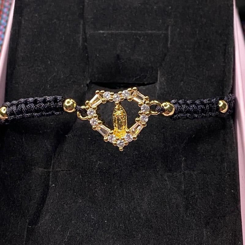 Mary virgin heart bracelet