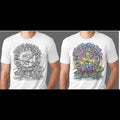 Mayan calendar changing colors White Cotton