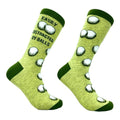 Men's Easily Distracted By Balls Socks Funny Golf Ball Putt Novelty Footwear Funny Graphic Socks Comfortable Fitted Spandex Cotton