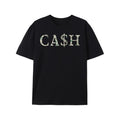 Men's US Dollar Print Cotton T-Shirt - Casual, Breathable & Stretchy Crew Neck Tee for All Seasons made in usa