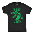 Mens Funny T Shirts More Dilly Less Dally Sarcastic Pickle Graphic Tee For Men Mens Funny T Shirts Cool Tees Soft Stylish Casual Menswear Sarcastic Apparel for Men Funny Food Short Sleeve Novelty Tees Black -